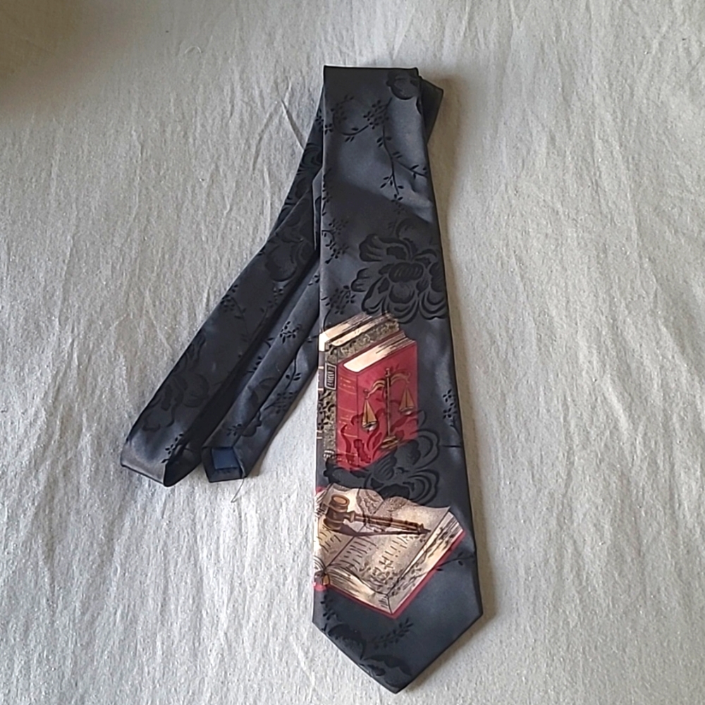 City One Swag With books Dress Tie